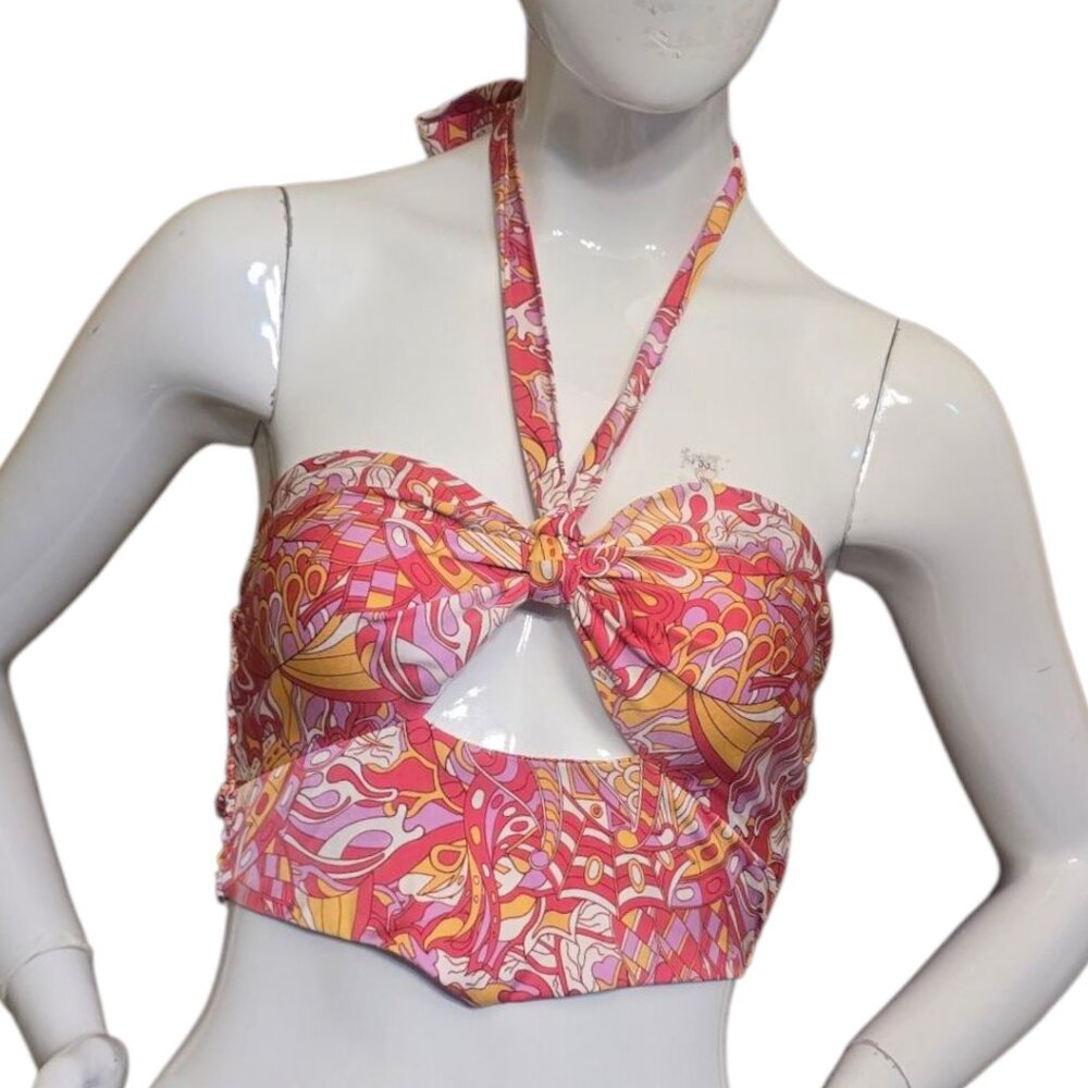 PRINCESS POLLY Jayda Halter Top sz 2